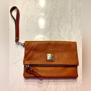 Dooney & Bourke Leather Wristlet Purse